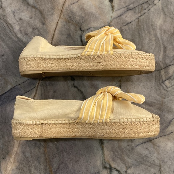 Castañer | Women's Kay Striped Bow Espadrille Flats | Used Once - Picture 5 of 8